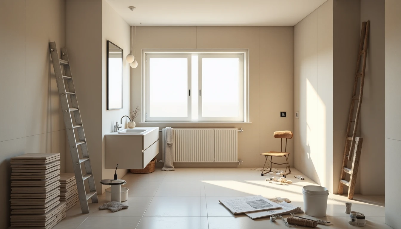 Rénover salle de bain prix : budget moyen et postes de dépenses